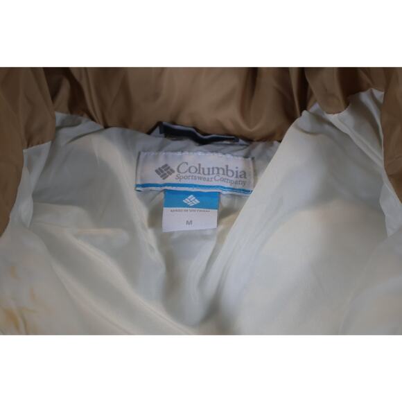 Columbia Jacket Mens Medium Puffer Insulated Full Zip Winter Coat - Picture 4 of 7